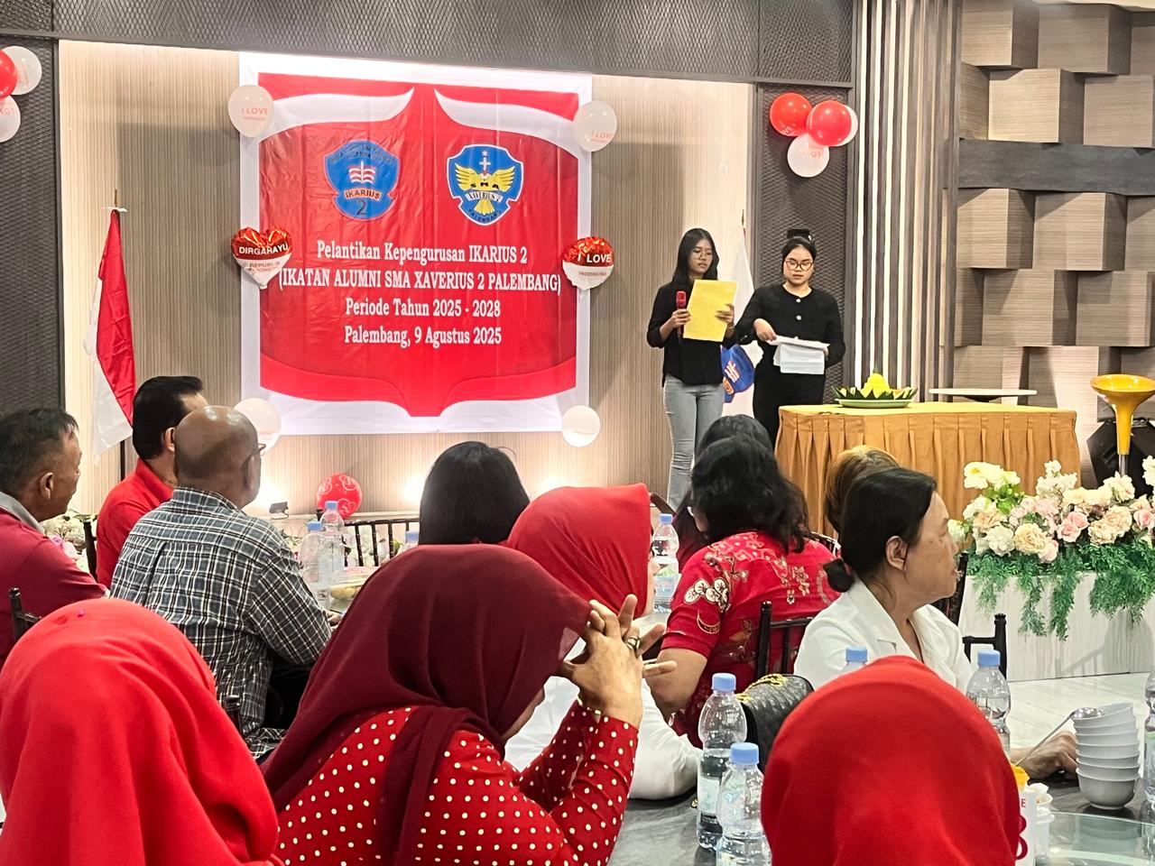 Nyimas Heni Resmi Jabat Sebagai Ketua IKARIUS 2 Palembang 