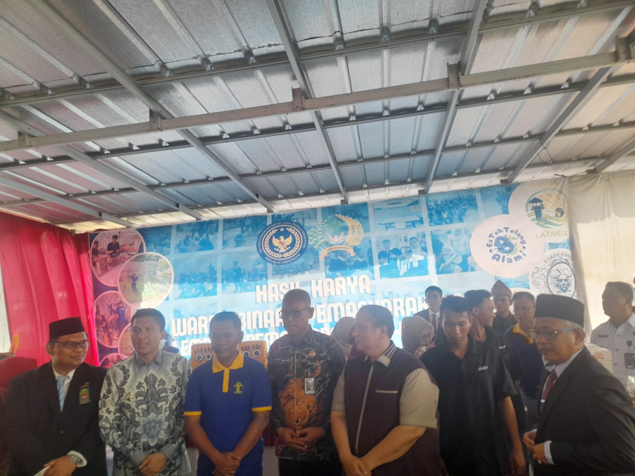 Hut RI ke 80 tahun Bupati Ogan Ilir kunjungan ke Lapas Tanjung Raja Penyerahan Remisi Buat Anak Binaan 