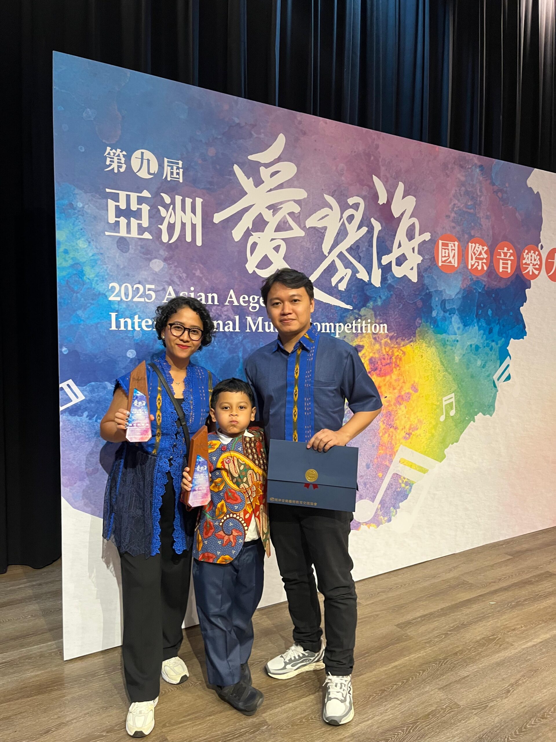 Leander Araya Gavrielie Abbysa, Perwakilan Indonesia, Raih Juara 4 di Asian Aegean International Music Competition 2025