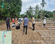 *Polsek Tanjung Raja polres ogan ilir Dukung Program Ketahanan Pangan Melalui Penanaman Jagung di Desa Sejangko I*