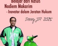 BELAJAR DARI KASUS NADIEM MAKARIM