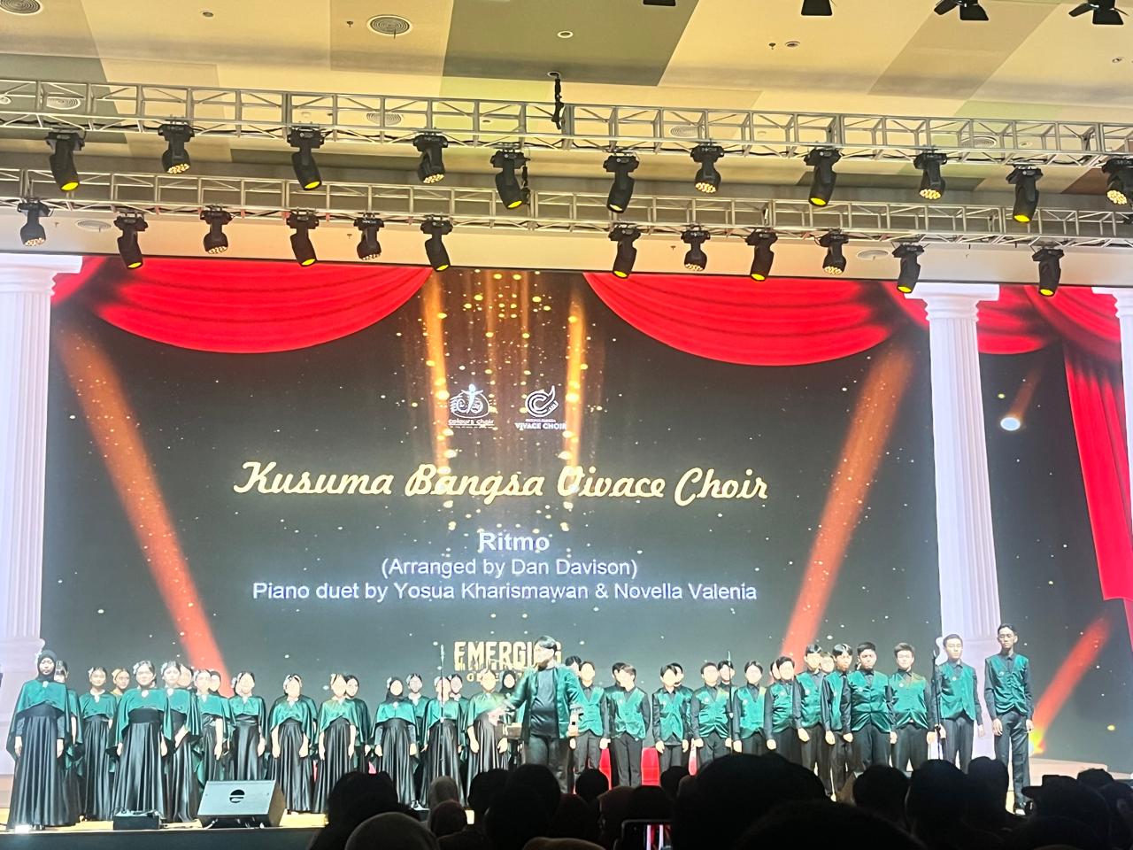 Gegap Gempita Emerging Generation Concert Colour Choir dan Kusuma Bangsa Vivace Choir 
