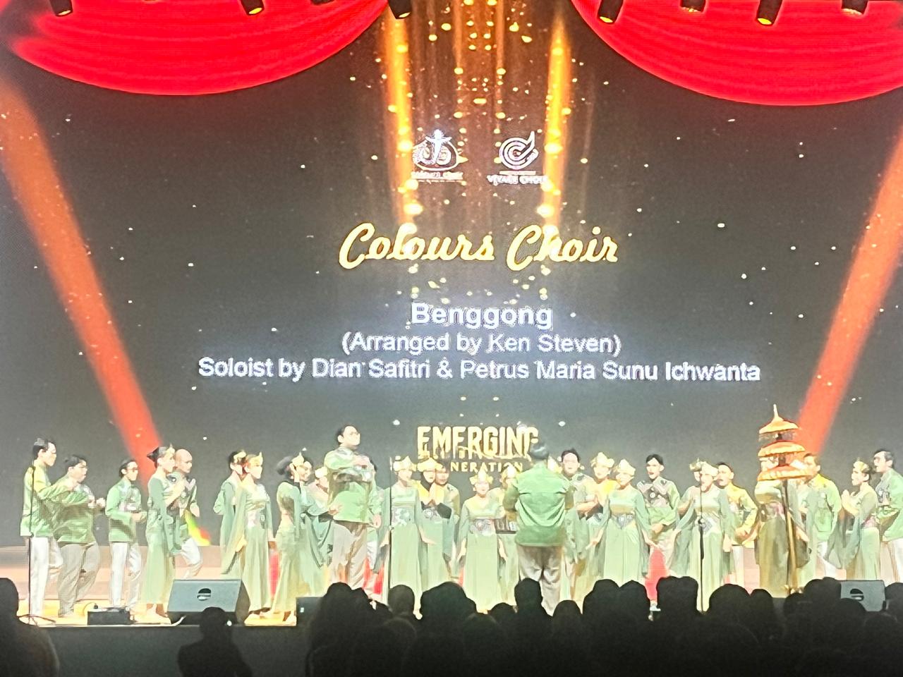 Gegap Gempita Emerging Generation Concert Colour Choir dan Kusuma Bangsa Vivace Choir 