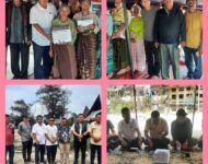 DPP Punguan Simataraja Raja Simarmata Serahkan Tali Kasih ke 8 Keluarga Korban Musibah Kebakaran di Sidaji Desa Simarmata