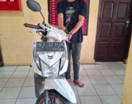 Polsek Tanjung Morawa Amankan Pelaku Curanmor Dan Barang Bukti 