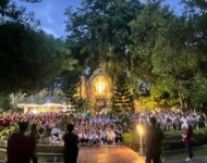 Ratusan Misionaris Cilik Dekanat Palembang Berkumpul di Via Crucis Peringati Hari Minggu Misi Sedunia ke-99