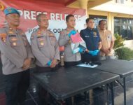 Polres Ogan ilir Lakukan Persrilis Oknum LSM Tersangka Pemerasan Kades di Ogan Ilir, Kini Terancam 9 Tahun Penjara