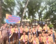 90-an Pramuka Penggalang SMP Katolik Keuskupan Agung Palembang Ikuti Temu Penggalang 2025