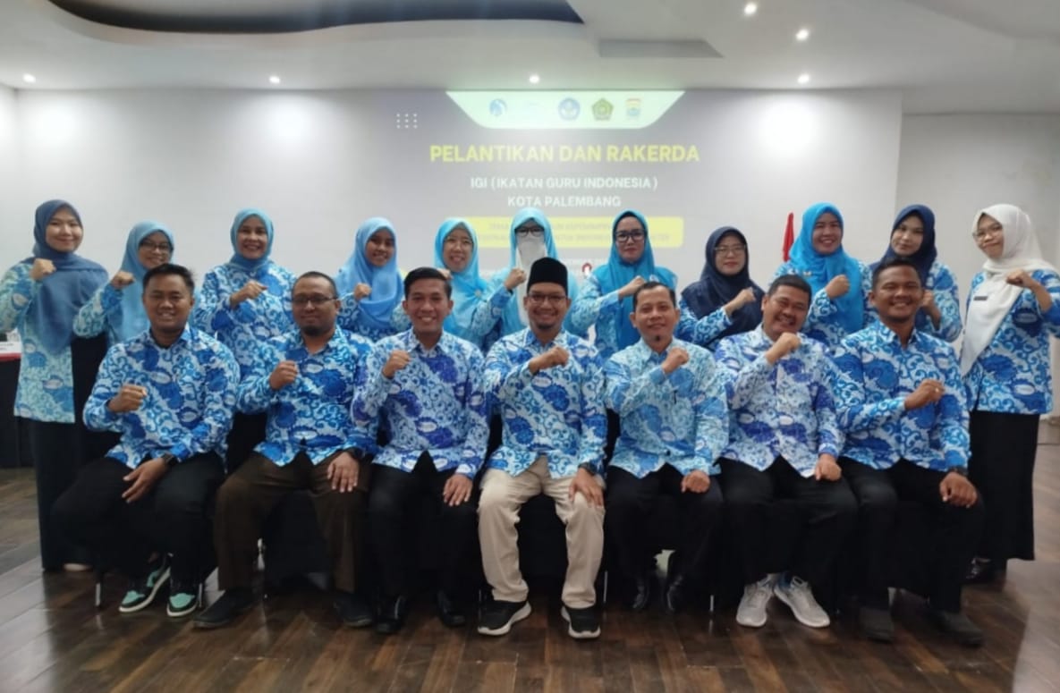 Pengurus IGI Palembang Dilantik: Programkan Sinergi Dengan Berbagai Pihak, Demi Kemajuan Pendidikan