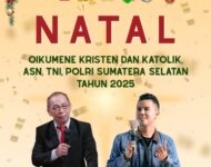 Michael Panjaitan AkanTampil Pada Perayaan Natal Oikumene TNI Polri ASN 2025 Sumatera Selatan di PSCC