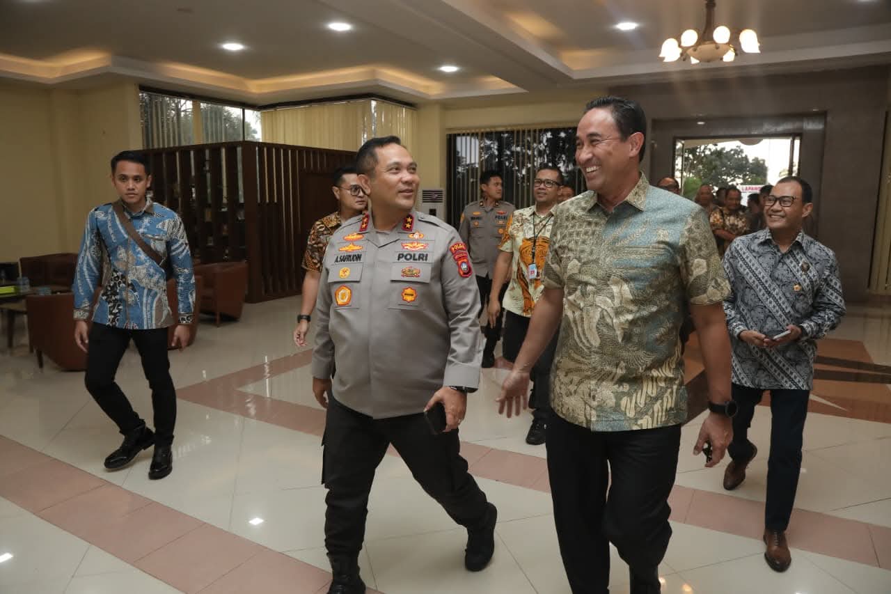 TIBA DI KEPRI, KEPALA BNN RI SAMBANGI POLDA BAHAS PENGUATAN SINERGI HADAPI ANCAMAN NARKOTIKA LINTAS NEGARA