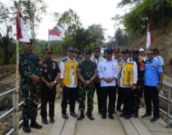 Sinergi kuat, Pemulihan Cepat: Kasum TNI Tinjau Penanganan Bencana di Humbang Hasundutan
