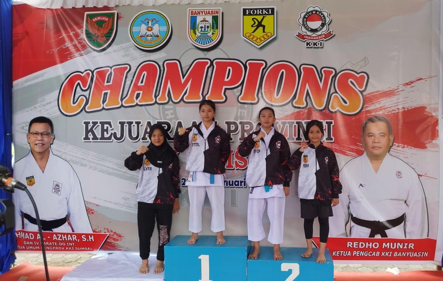 Elysia Novelia Angel Lim, Siswi SMA XAVERIUS 2 PALEMBANG Raih Podium Tertinggi di Kejuaraan Karate Champion Sumatera Selatan