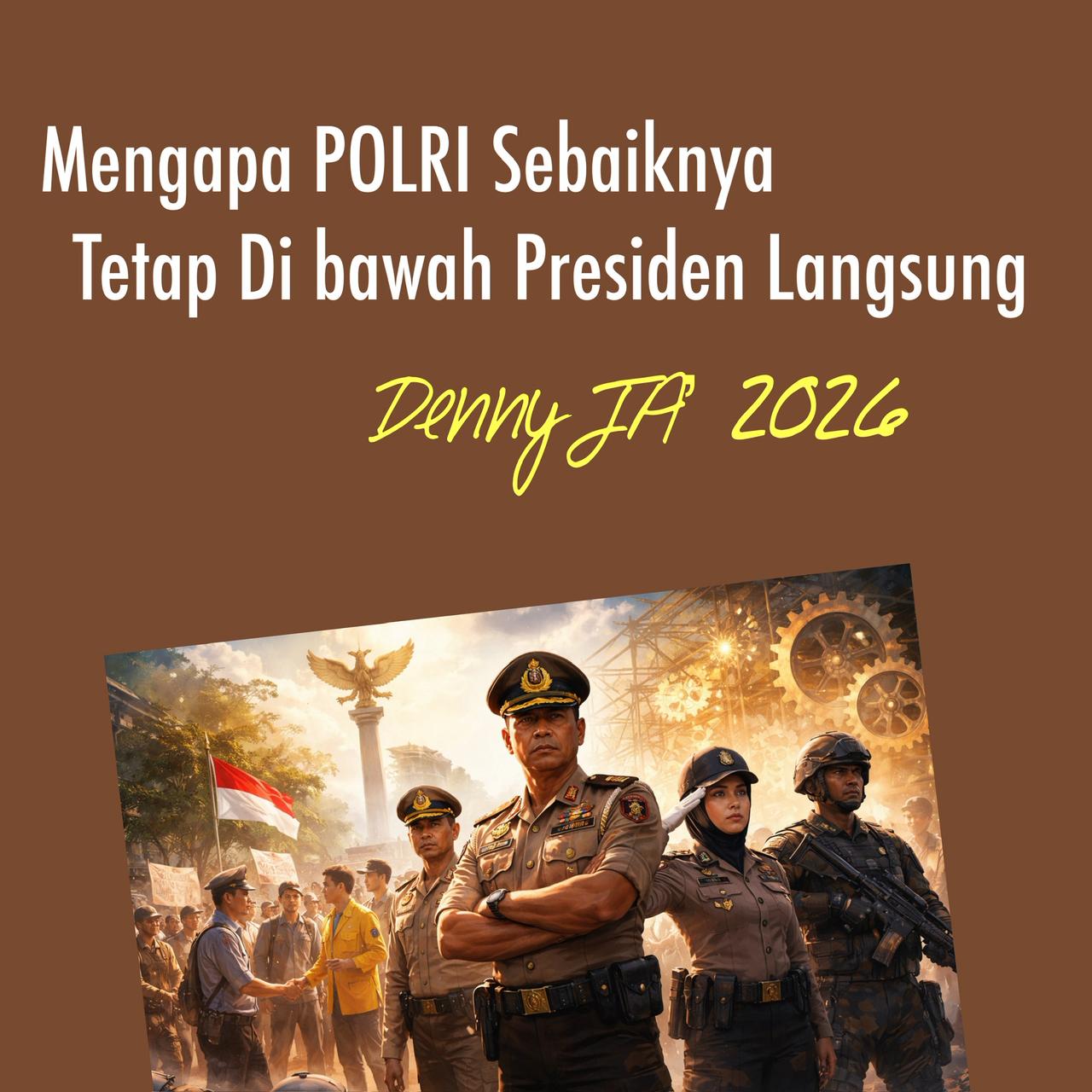MENGAPA POLRI SEBAIKNYA TETAP DI BAWAH PRESIDEN LANGSUNG MENGAPA POLRI SEBAIKNYA TETAP DI BAWAH PRESIDEN LANGSUNG