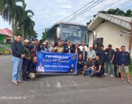 Sekda Ogan Ilir Dicky Syailendra Lepas Keberangkatan Pengurus dan Anggota PWI Ogan Ilir Ikuti HPN 2026 di Banten