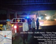 Antisipasi Gemot, Polsek Tanjung Patroli Blue Light