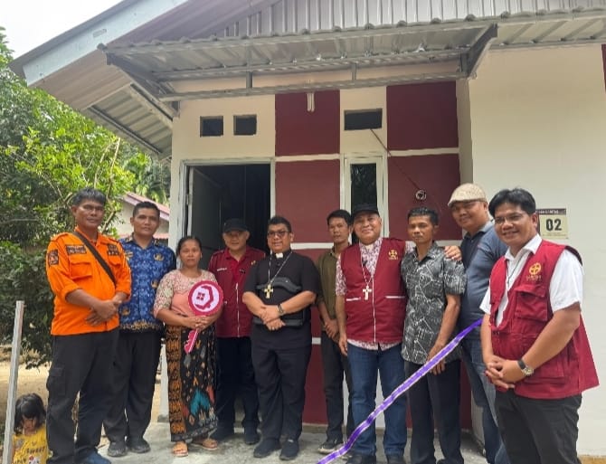 Gerakan Rumah Bela Rasa Caritas : Pulihkan Martabat Penyintas Banjir Sumatra