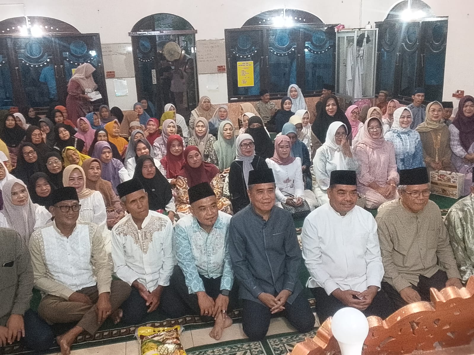 Wabub Ardani Senang OPD Daera Ogan ilir Ikut Serta Safari Ramadhan Di Desa Sukamerindu Kecamatan Pemulutan Barat