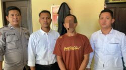 Sat Res PPA Polres Ogan Ilir Tangkap Pelaku KDRT di Tanjung Raja