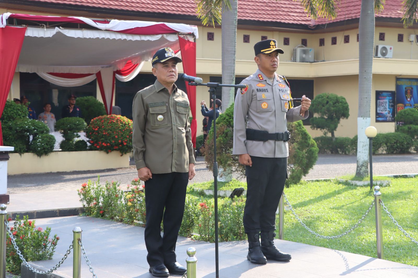 Polres Ogan Ilir Gelar Apel Pasukan Operasi Ketupat 2026 untuk Pengamanan Idul Fitri 1447 H