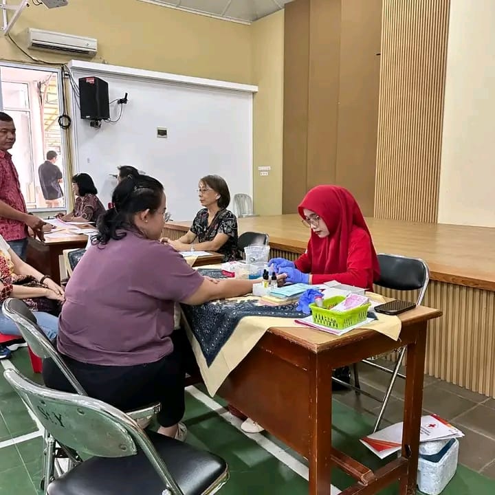 Umat Katolik di Palembang Tandai Masa Prapaskah dengan 'Kado Kehidupan' melalui Donor Darah