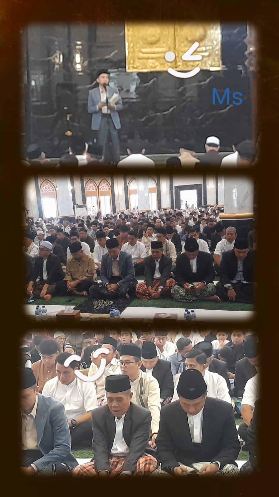Bupati Dan Wabub Ogan Ilir Laksanakan Sholat Idul Fitri 1447 H di Masjid An-Nur Tanjung Senai
