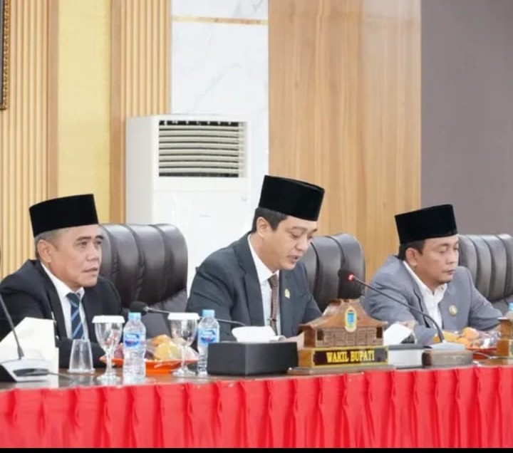 Rapat Paripurna XXIX DPRD Kabupaten Ogan Ilir Masa Sidang II Tahun 2026 Dalam Rangka Penyampaian Jawaban dan /Atau pendapat Bupati Ogan Ilir