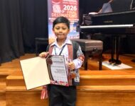 Pianis Cilik Palembang, Leander Araya, Raih Juara 3 di Ajang Internasional CUMF Malaysia 2026