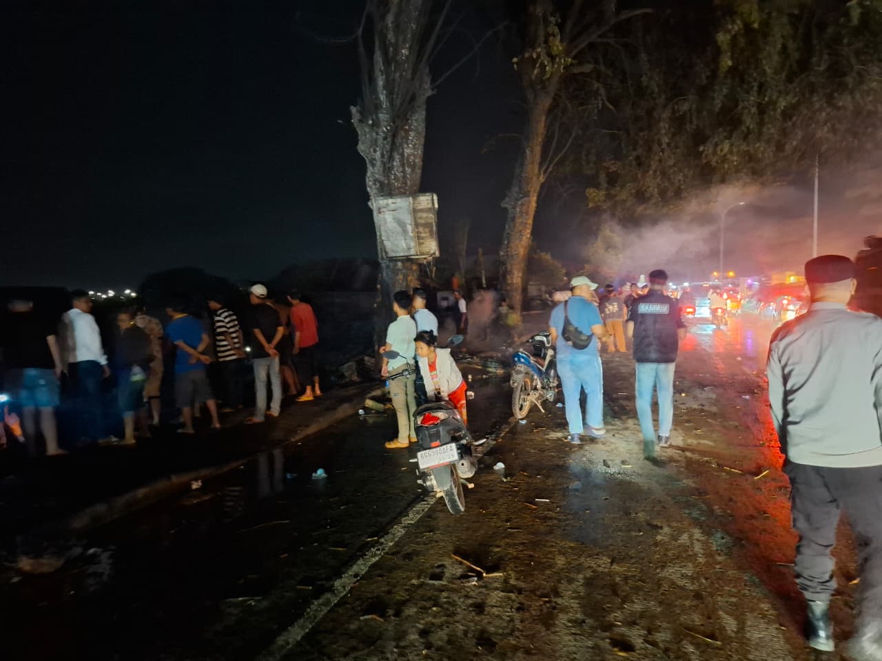 Sijago Mera Hanguskan 9 Rumah di Ibul Besar III, Kapolres Ogan Ilir Turun Langsung ke Lokasi Bersama Personel