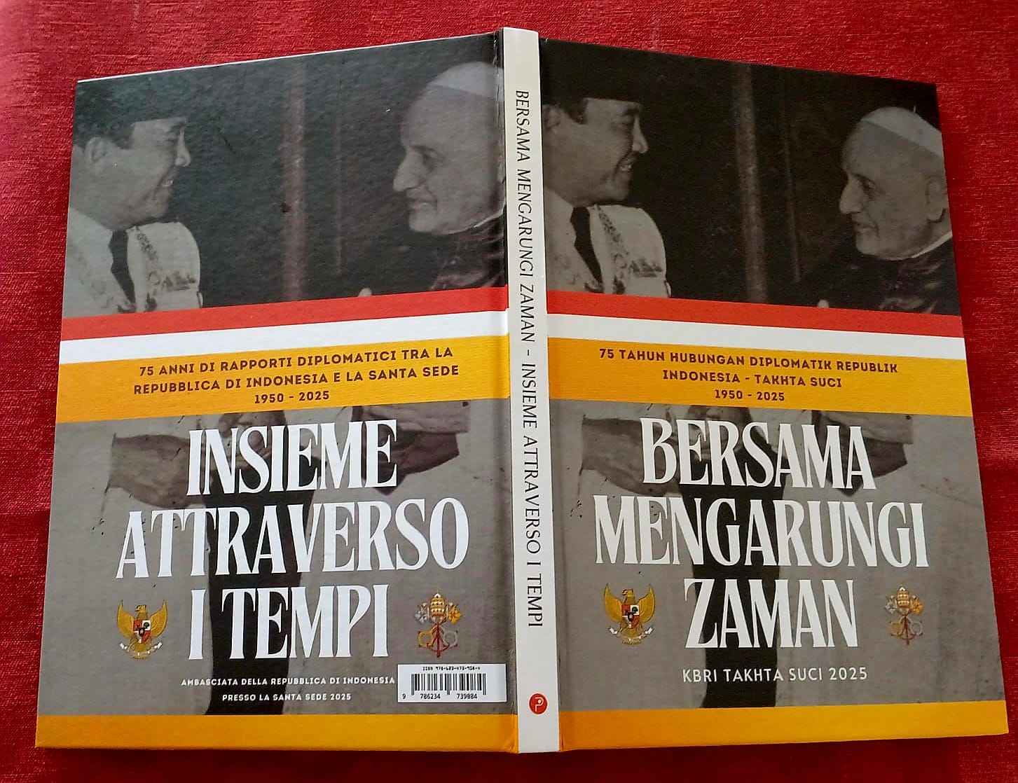 DITERBITKAN PWKI dan PALMERAH SYNDICATE: BUKU 75 TAHUN HUBUNGAN DIPLOMATIK INDONESIA – TAKHTA SUCI DILUNCURKAN