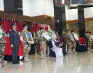 Kasad Pimpin Pelepasan Tiga Jenazah Prajurit TNI Satgas UNIFIL