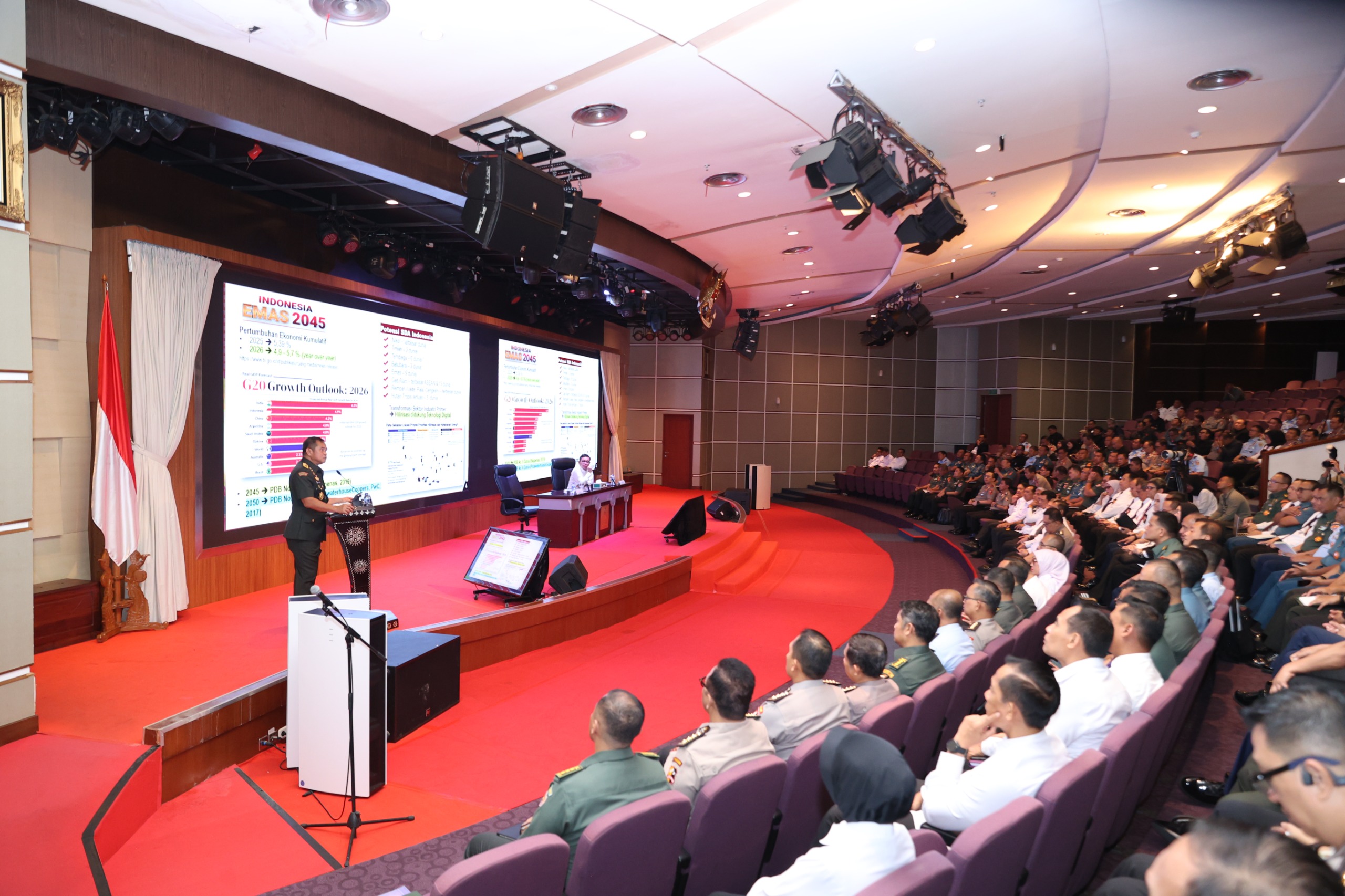 Bekali Peserta Lemhanas, Kasad Tekankan Dukungan Program Pemerintah