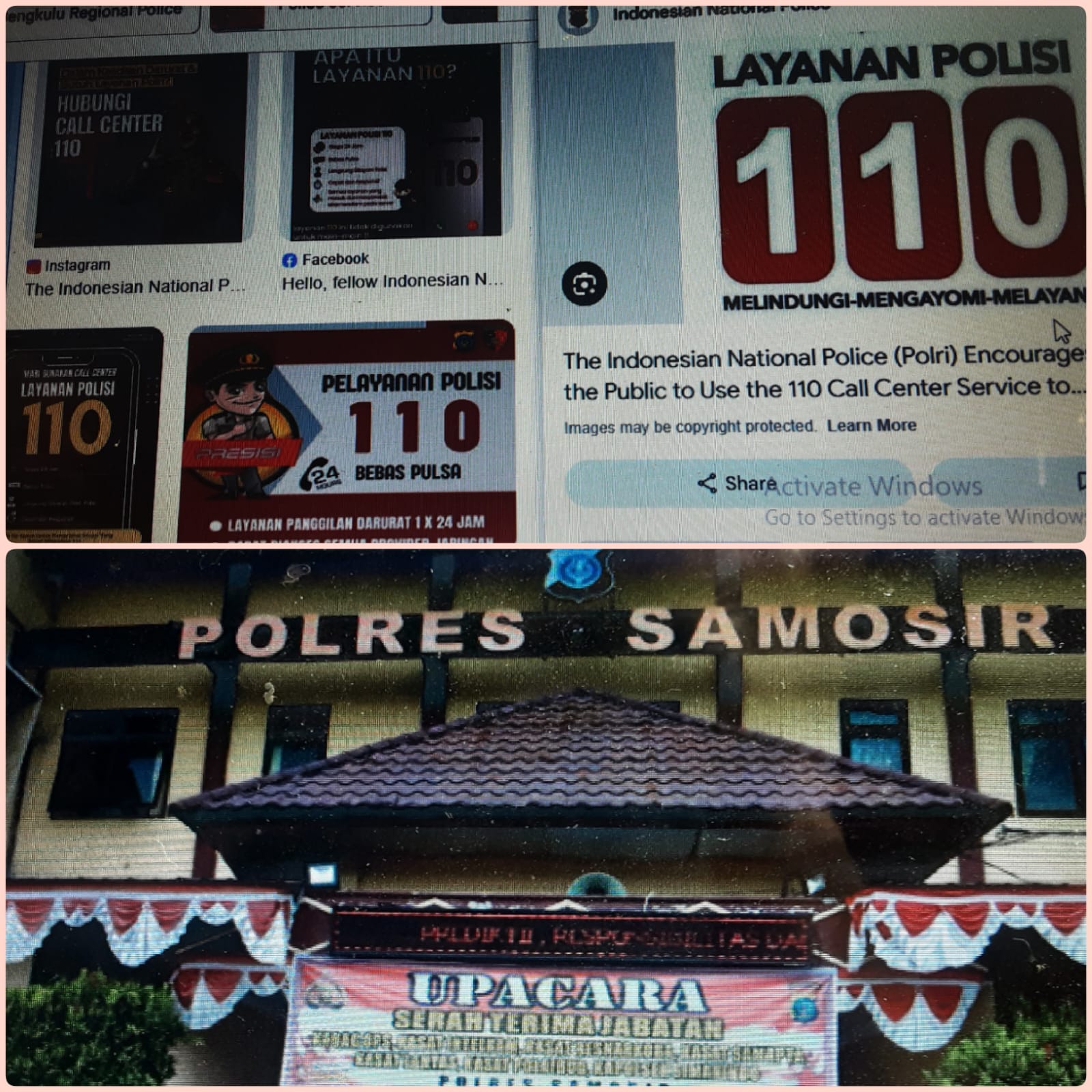 HUBUNGI CALL CENTRE 110, UDUT MANOTAR SITANGGANG DIDUGA SAMPAIKAN LAPORAN PALSU