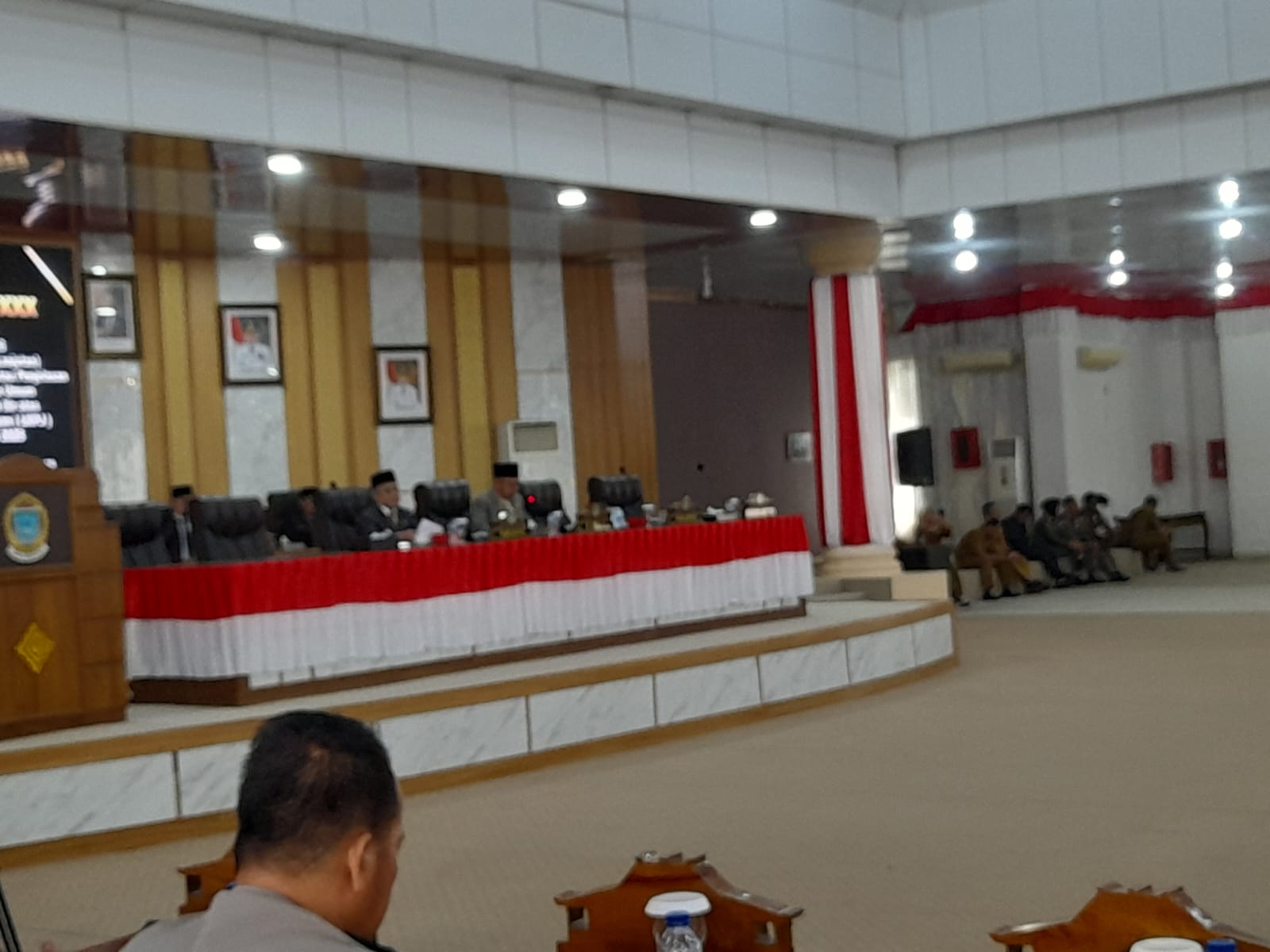 Wakil Bupati Ogan Ilir Hadir Di Rapat Paripurna XXX Masa Sidang Ke ll Tahun 2026 Pada Pembicaraan Tingkat Ke 1 Lanjutan 