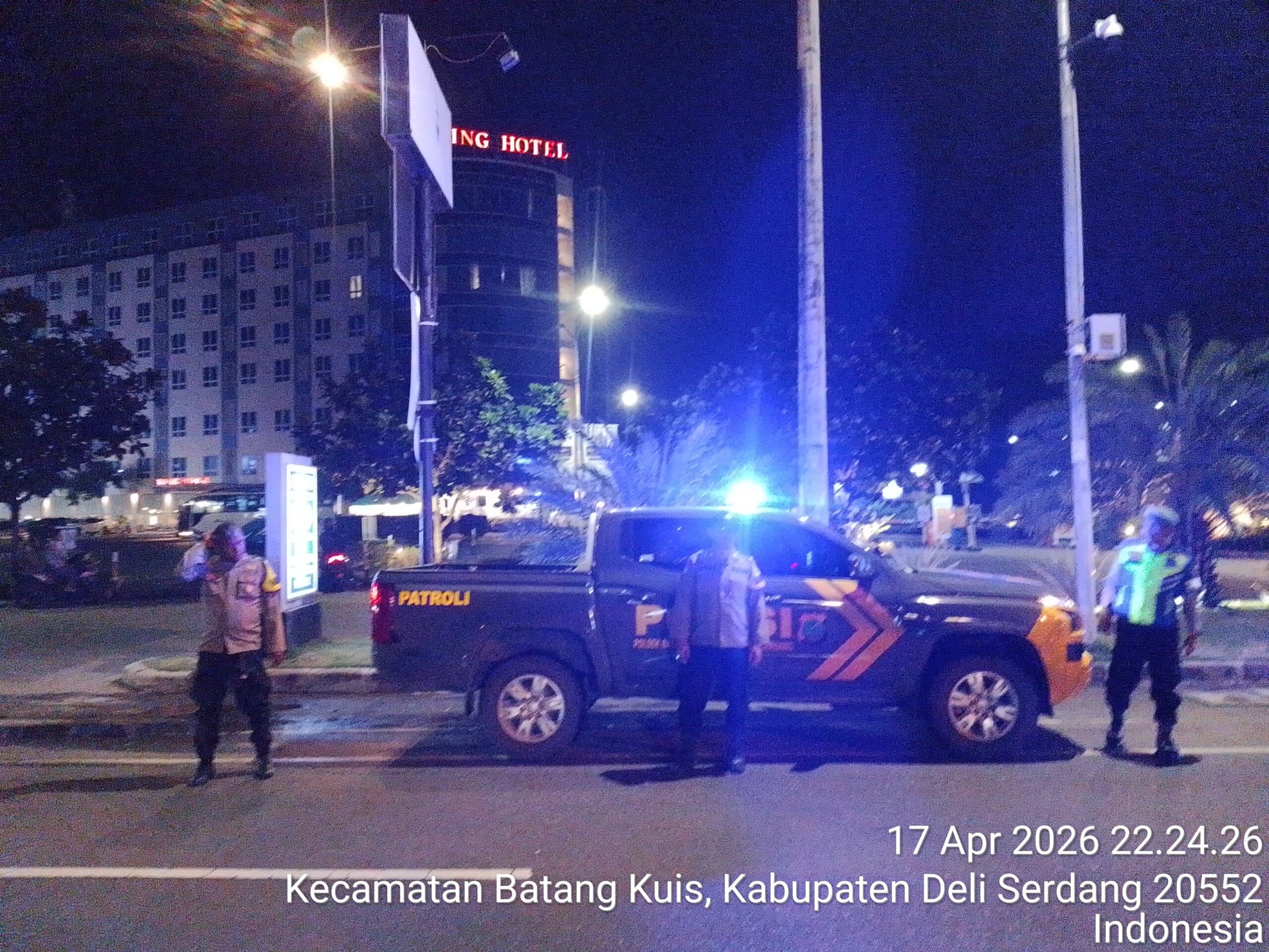 Polresta Deli Serdang Perkuat Pencegahan Kejahatan Malam Hari