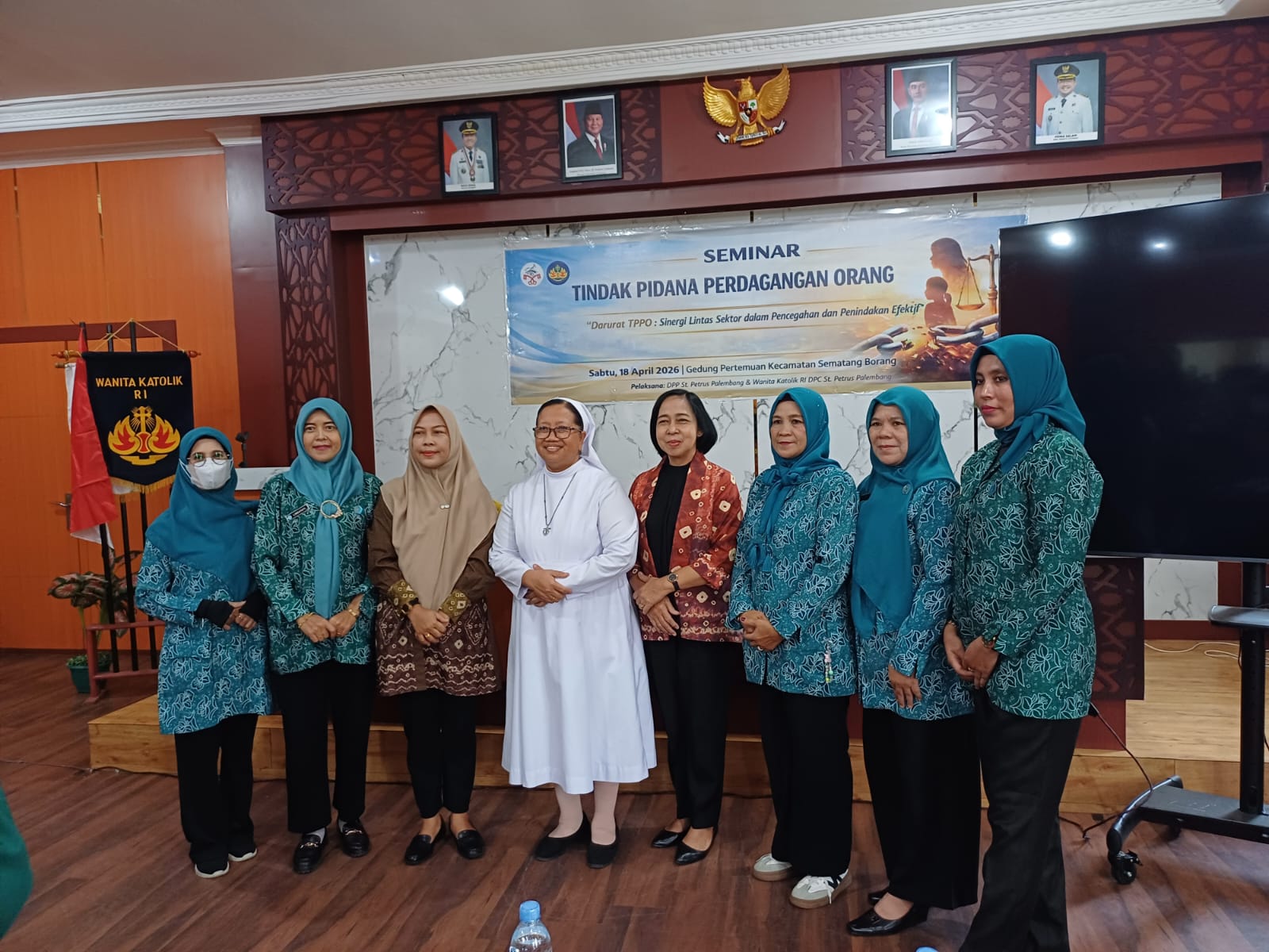 Gereja Katolik Palembang Serukan Lawan Perdagangan Orang di Akar Rumput