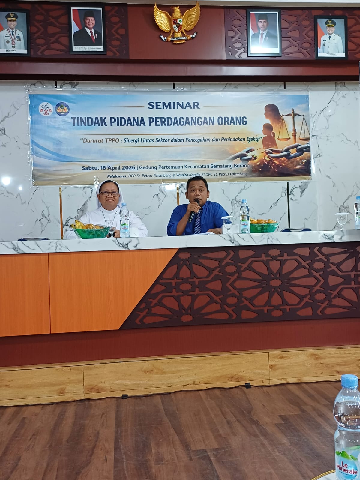 Gereja Katolik Palembang Serukan Lawan Perdagangan Orang di Akar Rumput