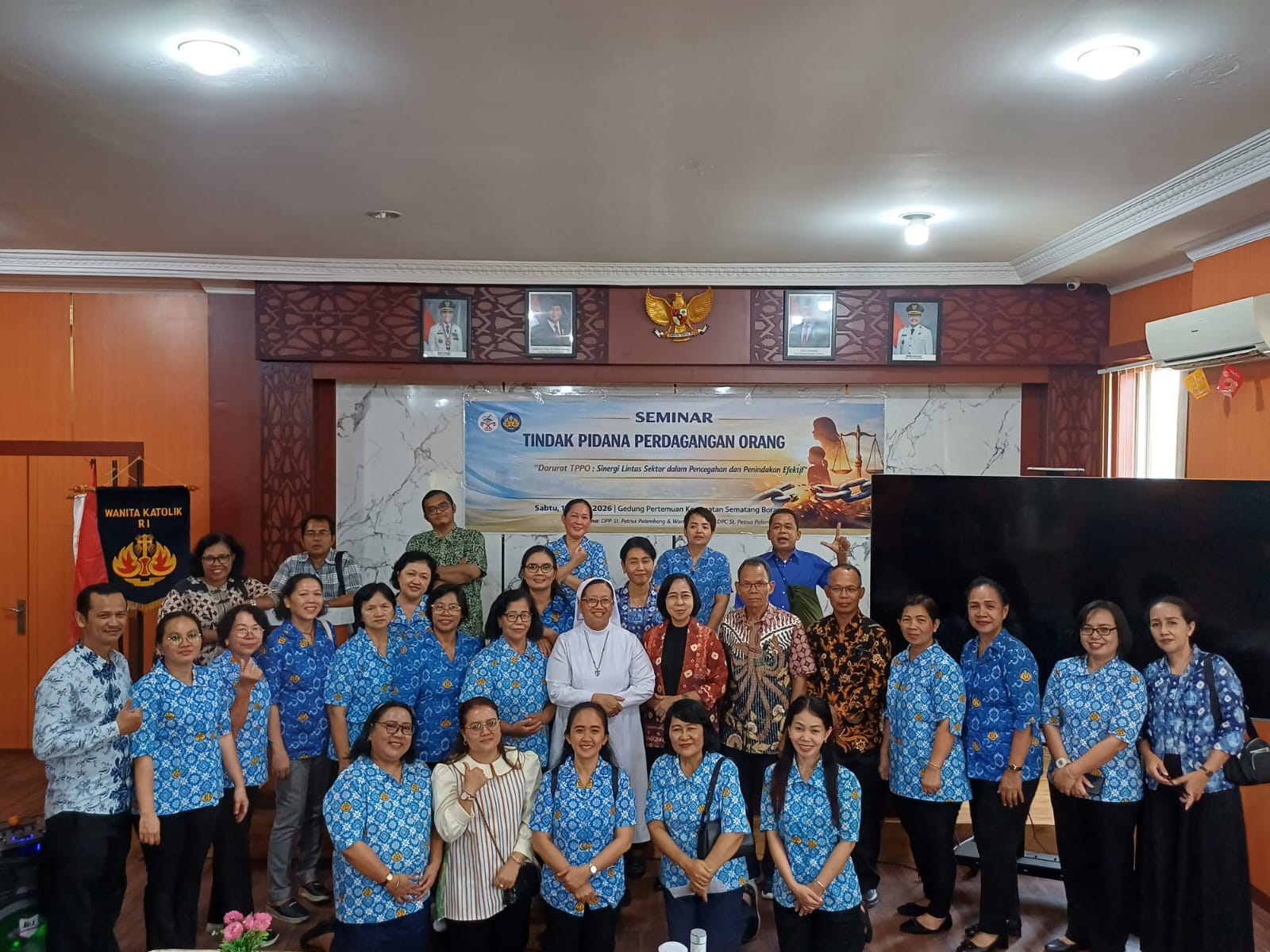 Gereja Katolik Palembang Serukan Lawan Perdagangan Orang di Akar Rumput
