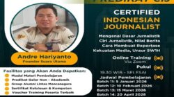 Pelaksanaan Pelatihan Jurnalis Batch 14 berSertifikat Certified Indonesian Journalist