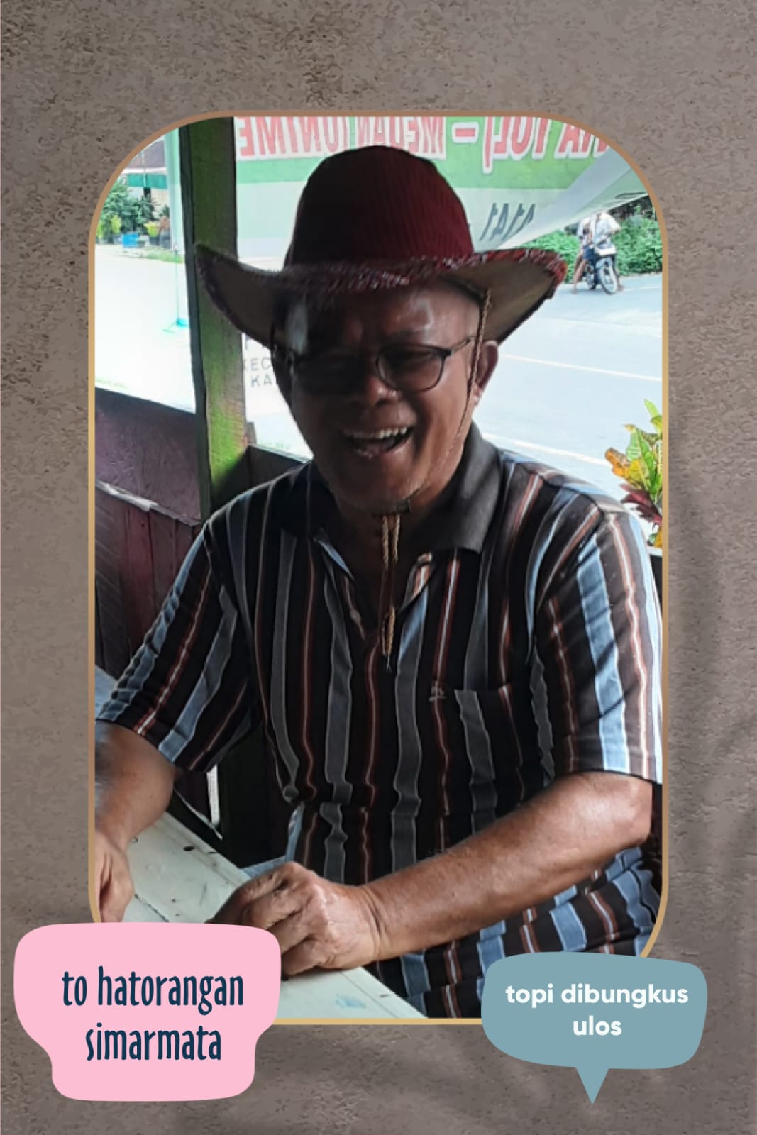 Topi Koboi Dibungkus Ulos Karya Dr drh Rotua Wendeilyna Simarmata MSi CMed Untuk Hatorangan Simarmata