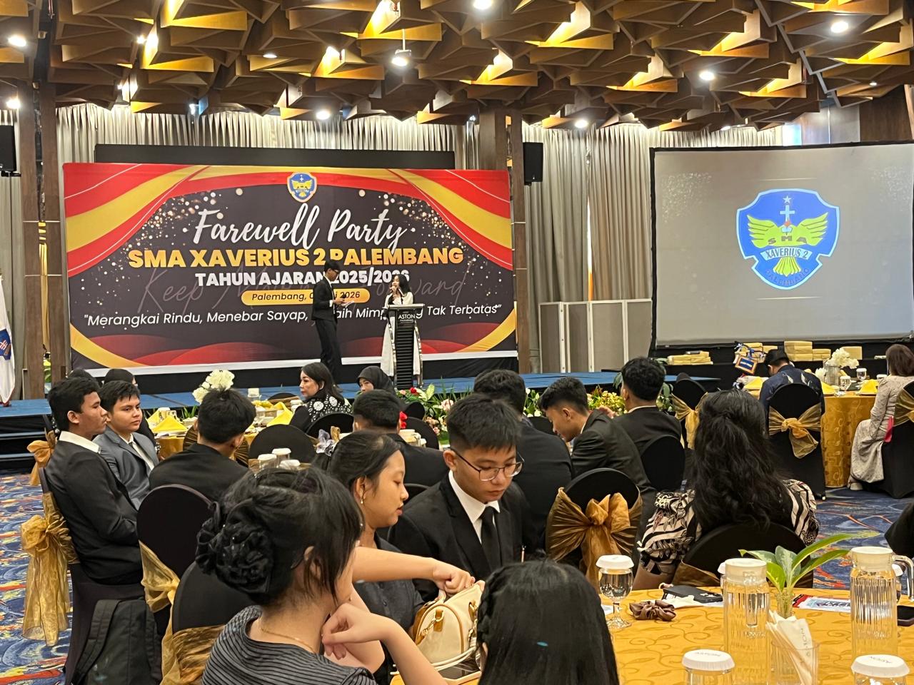 SMA Xaverius 2 Palembang Lepas Siswa Kelas XII: Merangkai Rindu, Menebar Say ap Meraih Mimpi Tak Terbatas