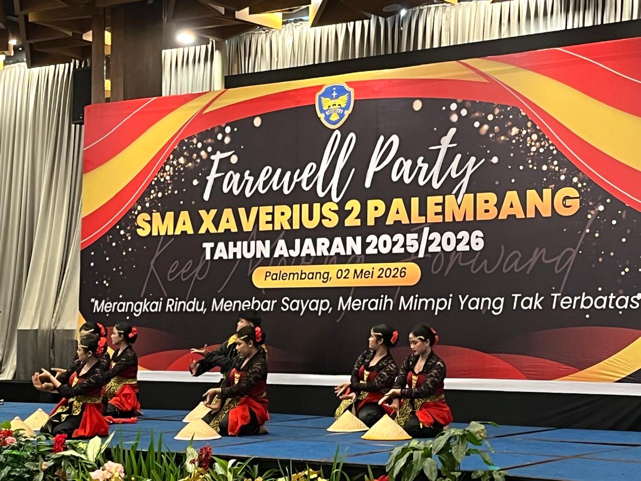 SMA Xaverius 2 Palembang Lepas Siswa Kelas XII: Merangkai Rindu, Menebar Say ap Meraih Mimpi Tak Terbatas