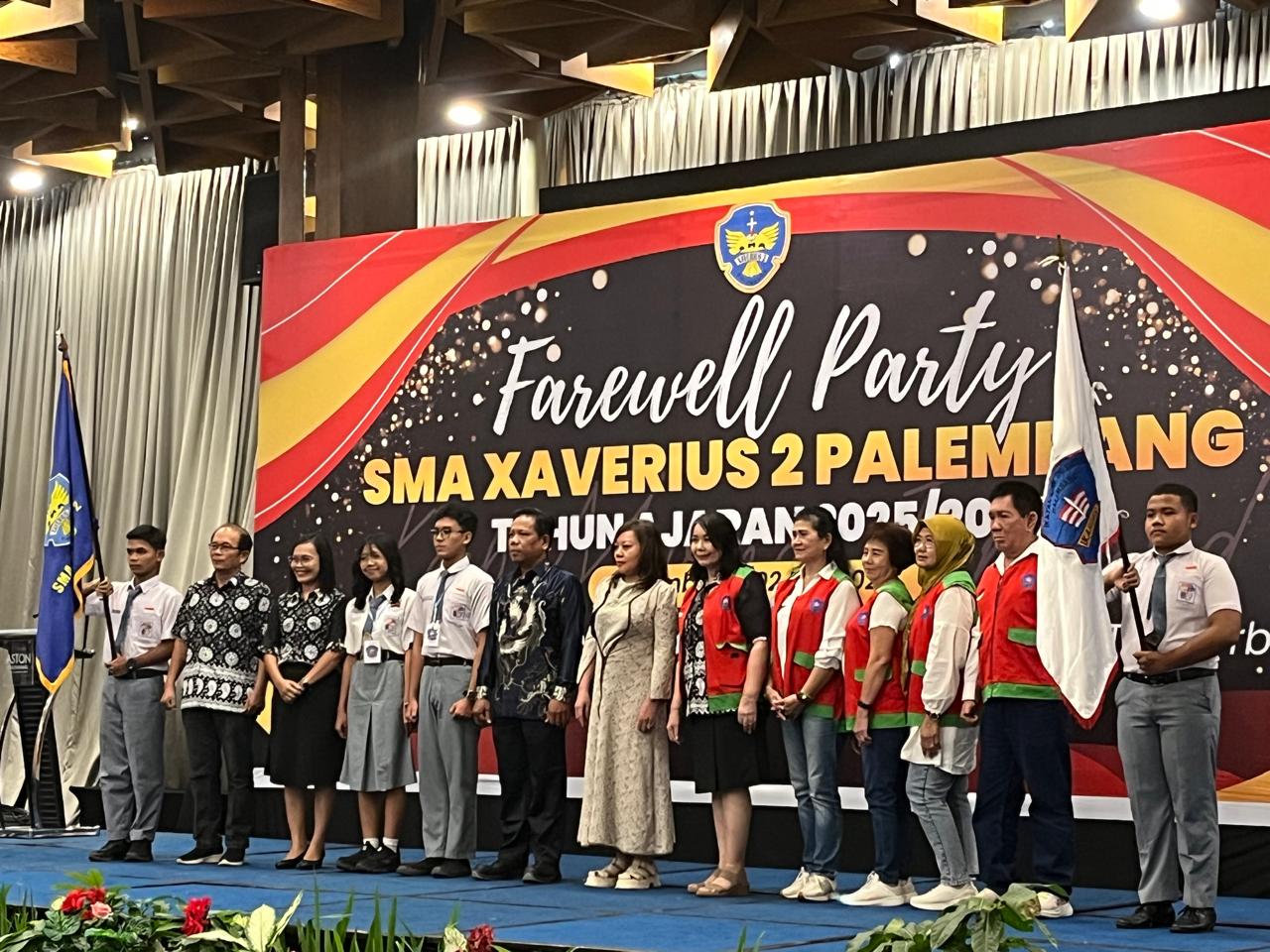 SMA Xaverius 2 Palembang Lepas Siswa Kelas XII: Merangkai Rindu, Menebar Say ap Meraih Mimpi Tak Terbatas