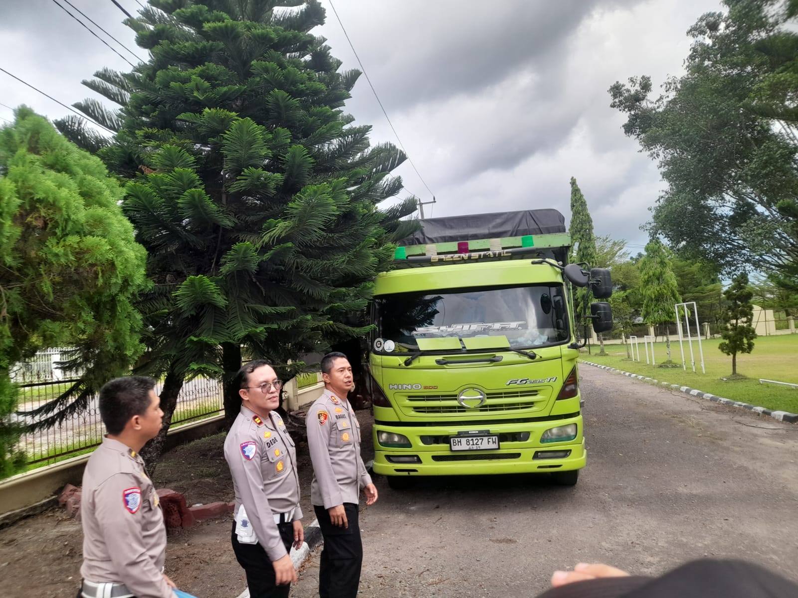 Polres Ogan Ilir Gelar Press Release Kasus Tabrak Lari di Jalan Tol,Soper Truk Diproses Hukum