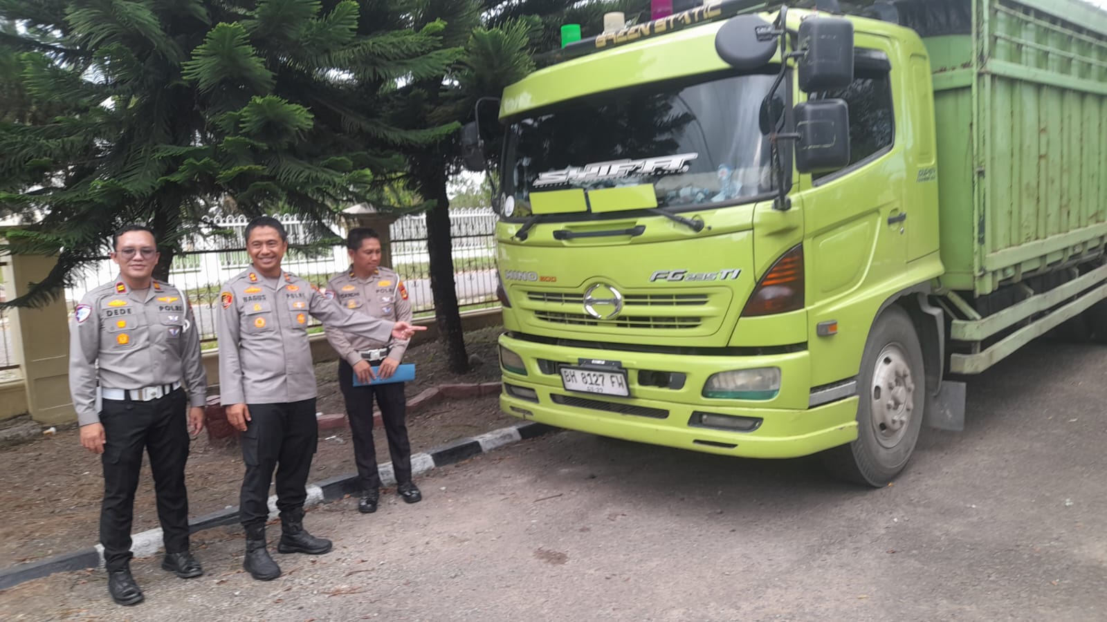 Polres Ogan Ilir Gelar Press Release Kasus Tabrak Lari di Jalan Tol,Soper Truk Diproses Hukum