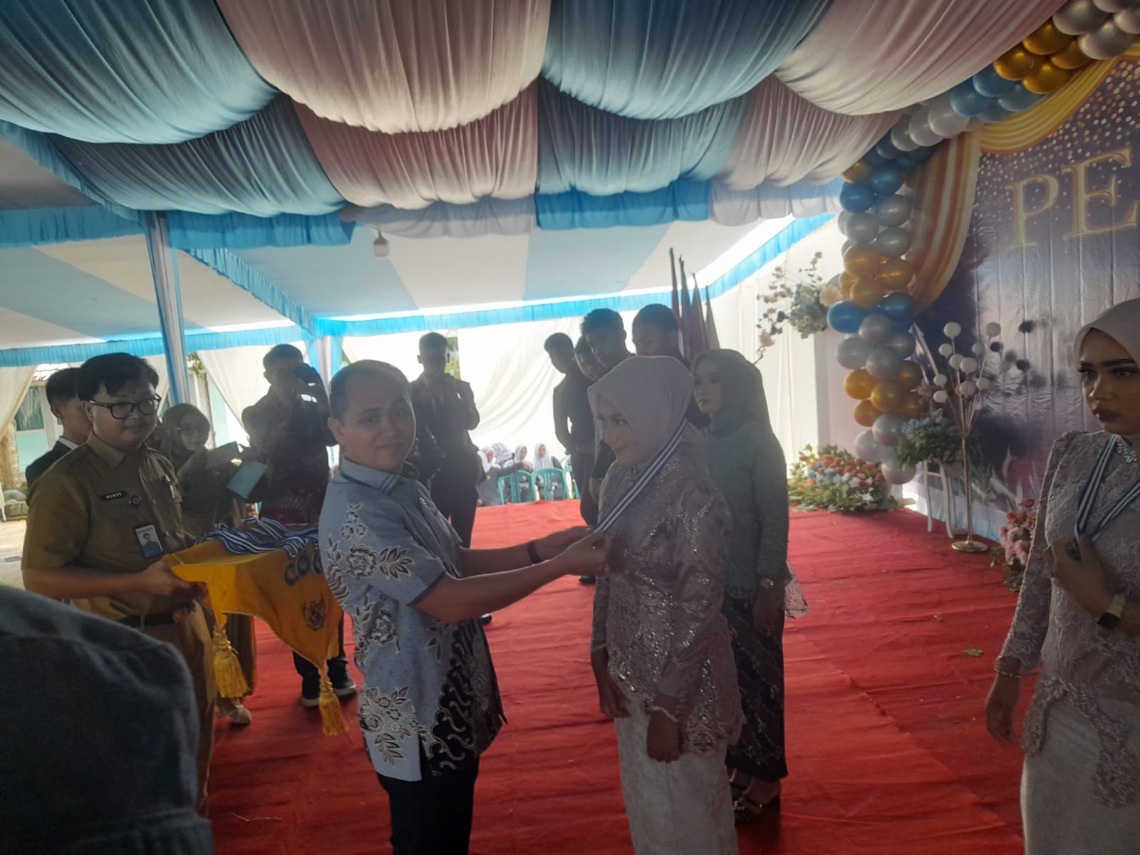 Pelepasan Siswa-Siswi Kelas Xll SMAN 1 Tanjung Raja Kabupaten Ogan Ilir,