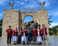 Maknai Tahun Devosional Dan Bulan Maria, Mahasiswa UKMC Palembang Gelar Ziarah dan Doa Rosario di Sukamoro