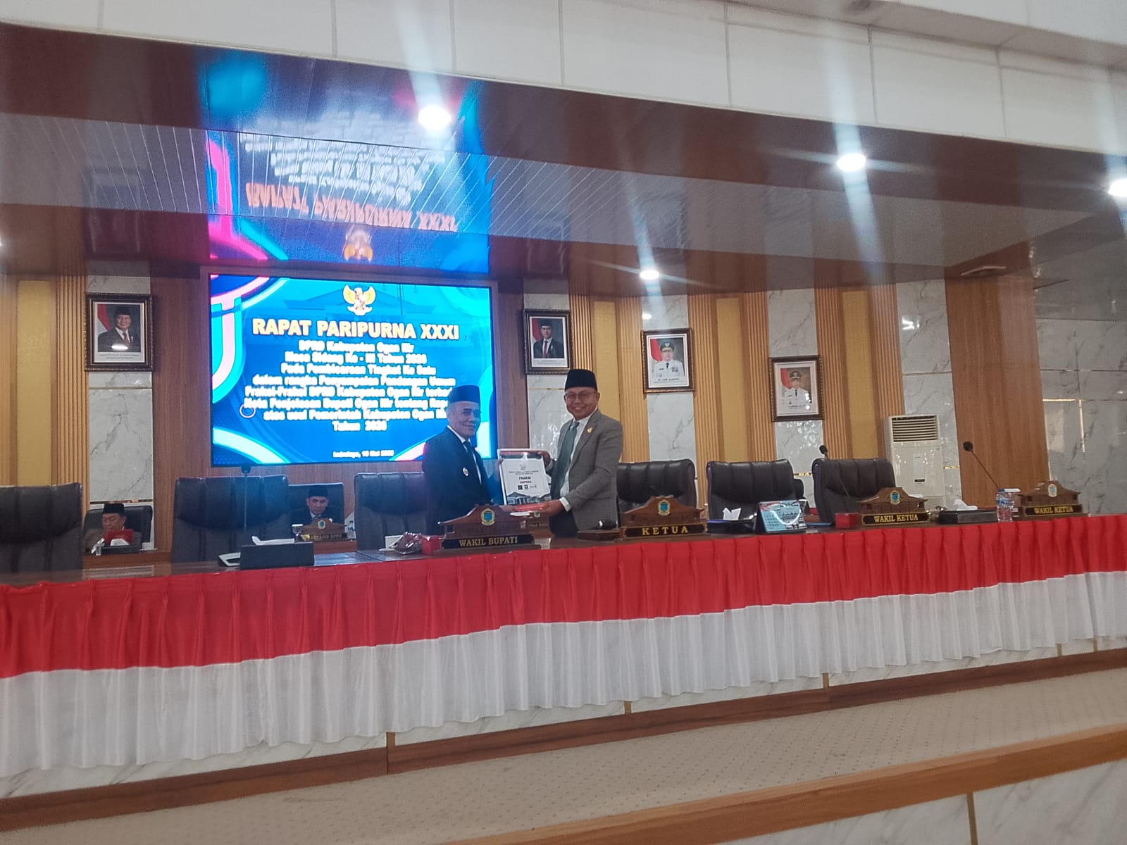 DPRD Ogan Ilir Gelar Rapat Paripurna XXXI Masa Sidang III Tahun 2026 DPRD Ogan Ilir Gelar Rapat Paripurna XXXI Masa Sidang III Tahun 2026