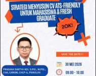 Bantu Fresh Graduate Hadapi ‘Ghosting’ HRD, Webinar Ini Bongkar Rahasia CV Tembus Sistem ATS