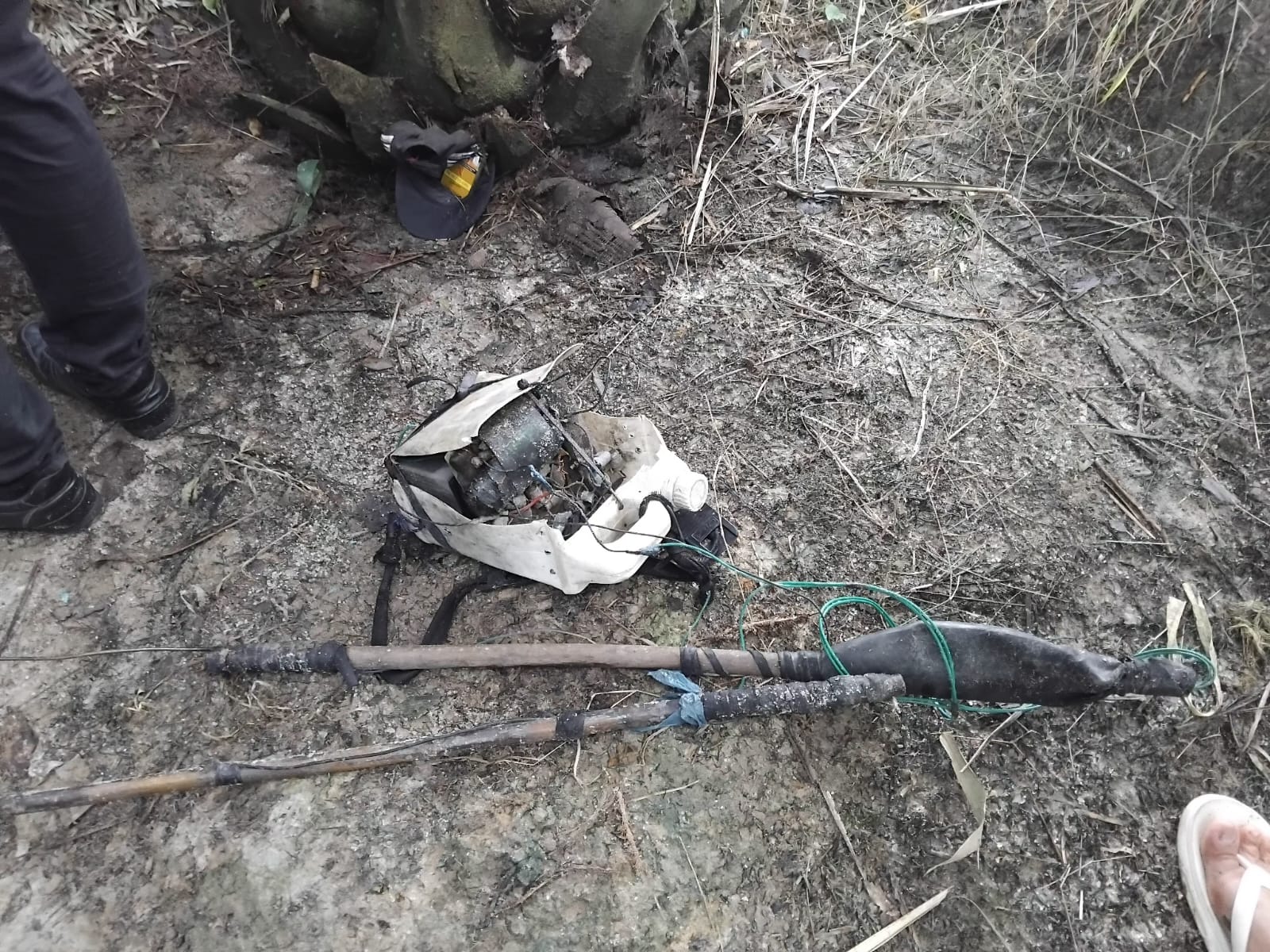 Penyetrum Ikan Ditemukan Tewas di Kebun Sawit